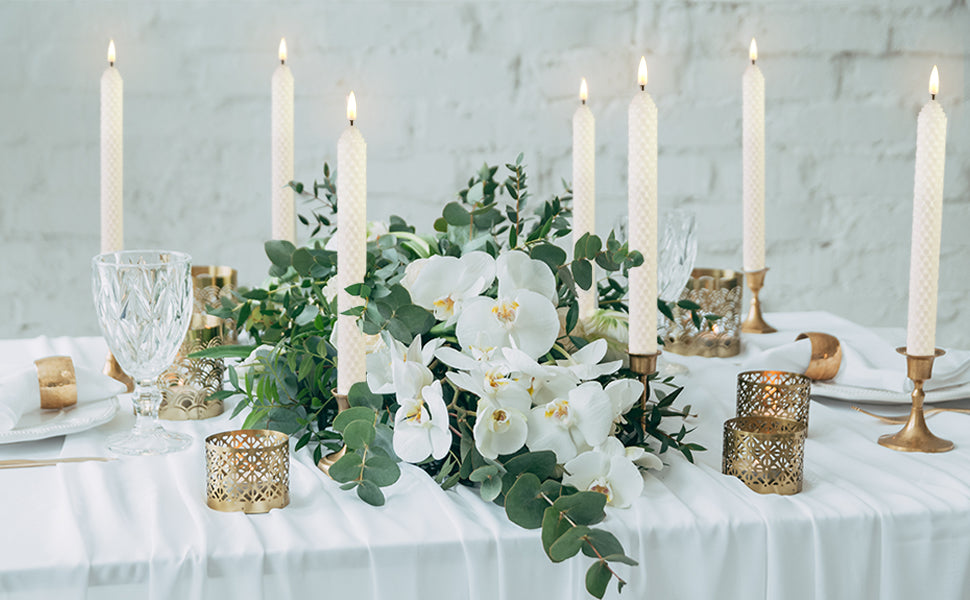 Eywamage Honeycomb Flameless Taper Candle Info and Wholesale