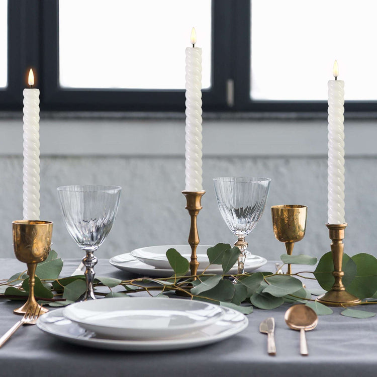 Flameless Taper Candles - eywamage